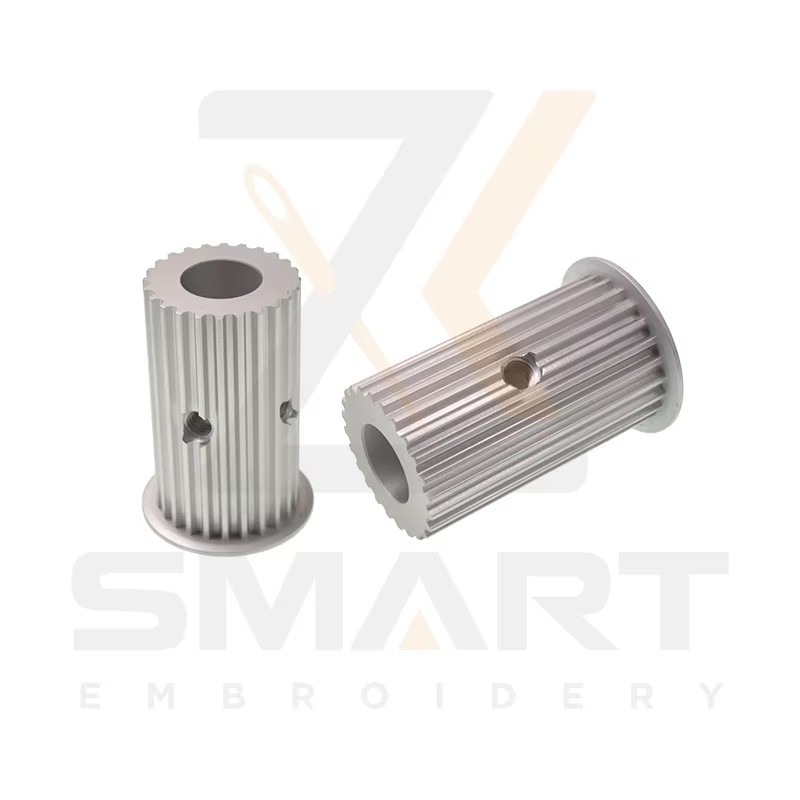 Таџима Емброидери Машина Делови Пуллеи ГН0708000000 С5М 24 зуба Д05-С5М-Д19-Т24-В50