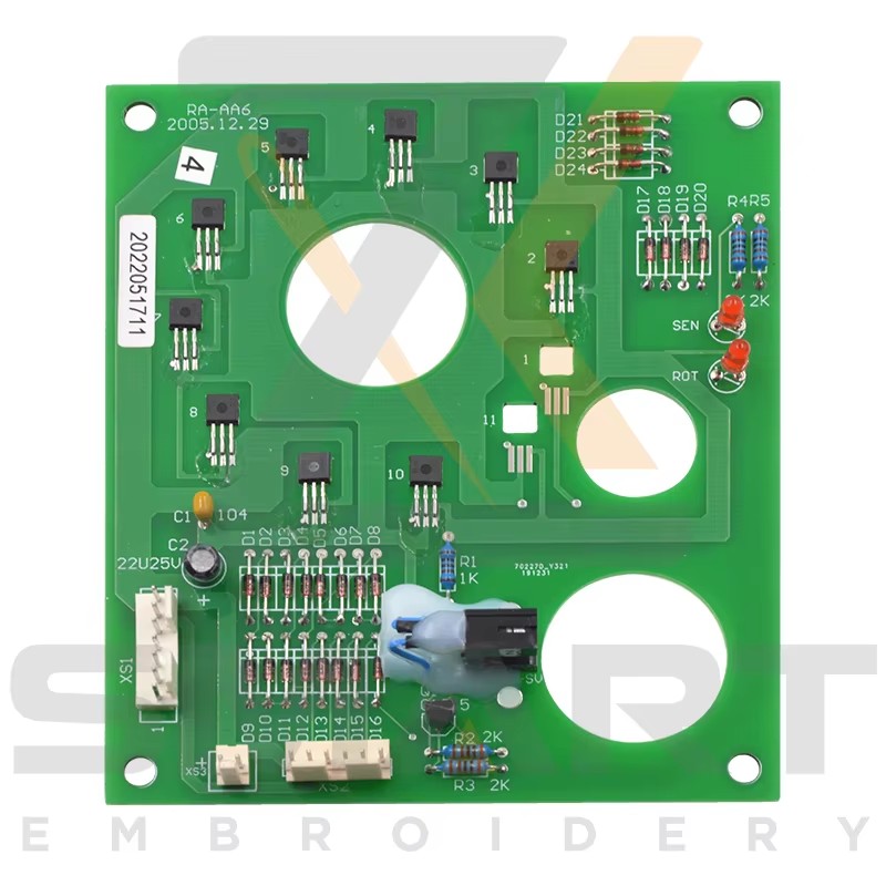 Рицхпице Игле позиционирање картица АА6 Емброидери Машина делови ЕФИ-АА6